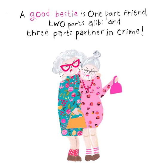 Vivid Artwork Image Of Two Ladies Hugging