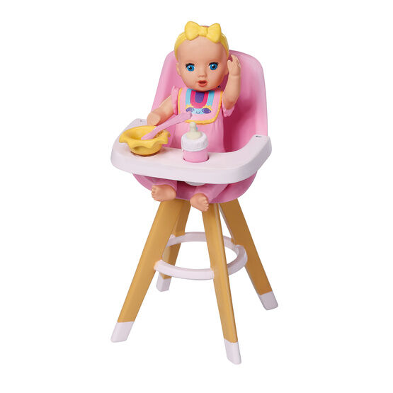 BABY born Minis Playset: Highchair with Luna
