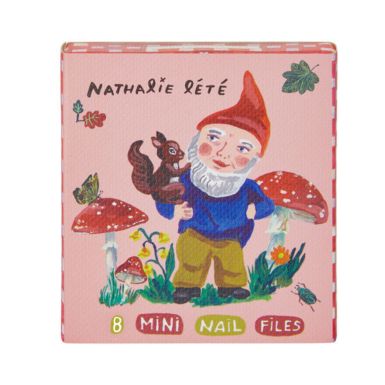 Heathcote & Ivory - Nathalie Lete Christmas 8 Mini Nail Files in 4 Designs