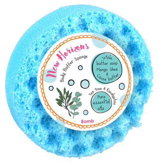 Bomb Cosmetics - New Horizons Body Buffer Shower Sponge Soap