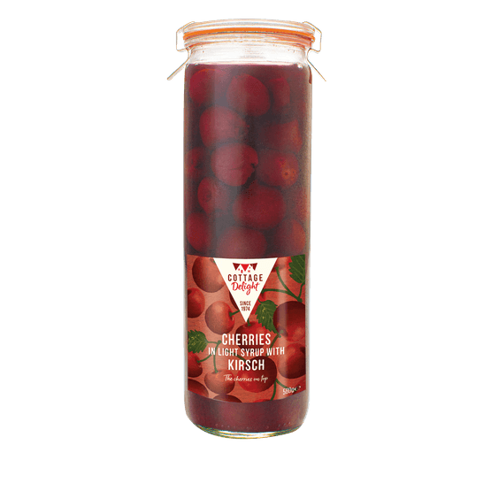 Cottage Delight - Cherries in Light Syrup with Kirsch