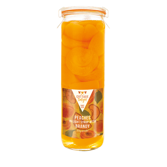 Cottage Delight - Peaches in Light Syrup with Brandy