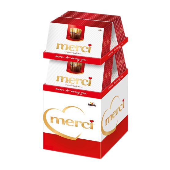 Merci Milk &amp; Dark Finest Selection 400g