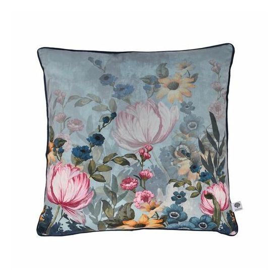 Appletree Heritage - Dawbury - Velvet Cushion Cover - 43 x 43cm in Teal