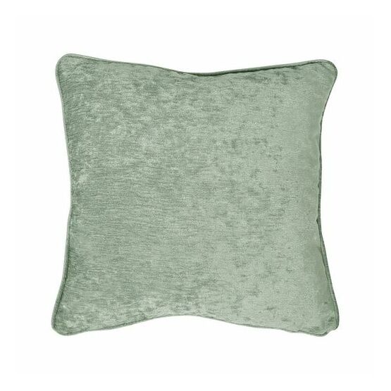Curtina - Textured Chenille - Textured Cushion Cover - 43 x 43cm in Green