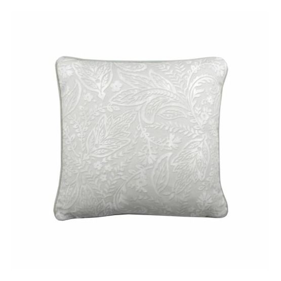 Dreams &amp; Drapes Curtains - Sandringham - 100% Cotton Cushion Cover - 43 x 43cm in Green