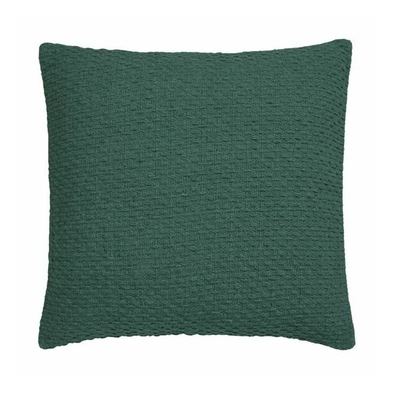 Drift Home - Hayden - 100% Recycled Cotton Cushion Cover - 43 x 43cm in Green