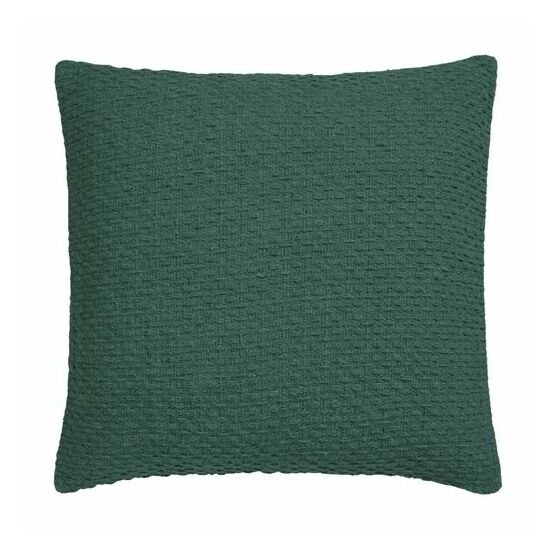 Drift Home - Hayden - 100% Recycled Cotton Filled Cushion - 43 x 43cm in Green
