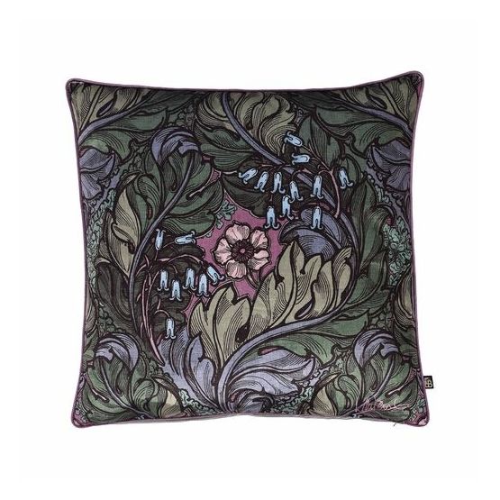 Laurence Llewelyn-Bowen - Rambleicious - Velvet Cushion Cover - 55 x 55cm in Multi