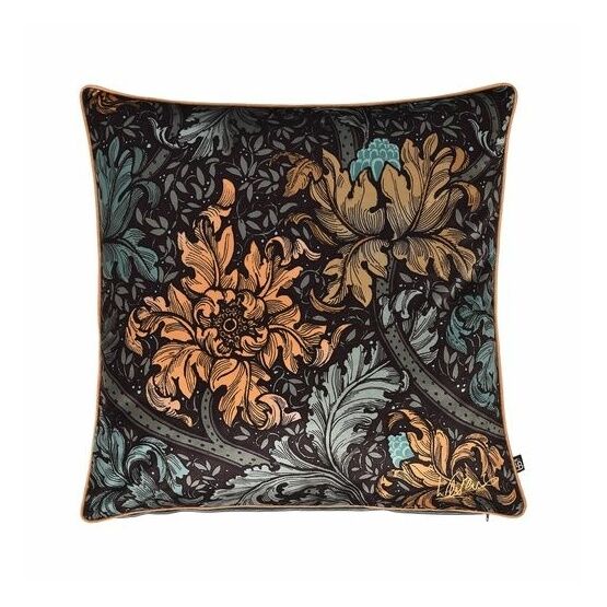 Laurence Llewelyn-Bowen - Heart of The Home - Velvet Cushion Cover - 55 x 55cm in Gold