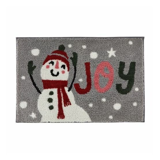Fusion Snowman Tufted Bath Mat