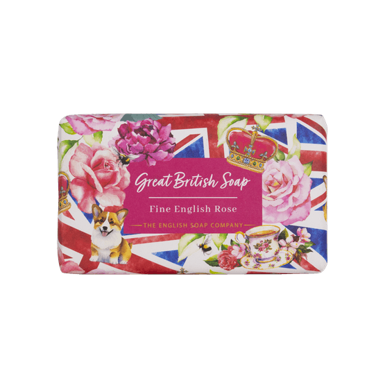 English Soap Company - Occasions Fine English Rose Great British Soap 190g