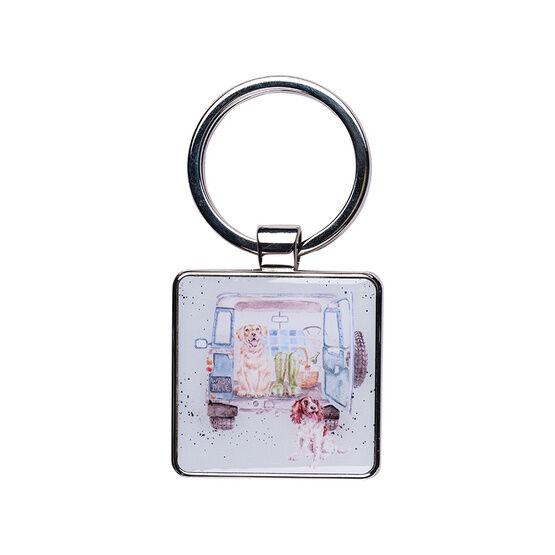 Wrendale Designs - Paws for a Picnic Dog Keyring