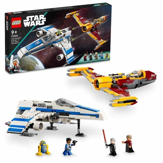 LEGO Star Wars: New Republic E-Wing vs. Shin Hati’s Starfighter