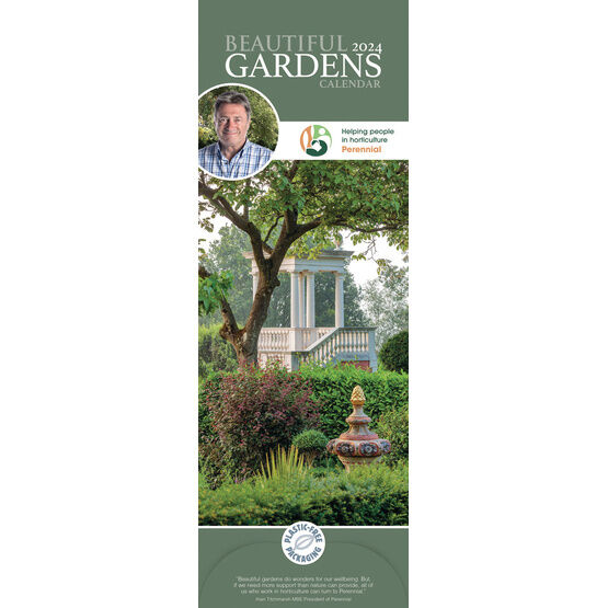 Otter House - 2024 Calendar Beautiful Gardens Alan Titchmarsh Slim