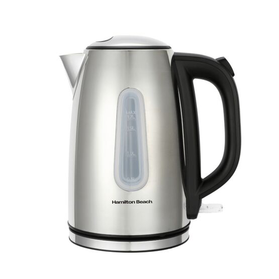 Hamilton Beach - Rise Kettle 1.7L - Polished Stainless Steel