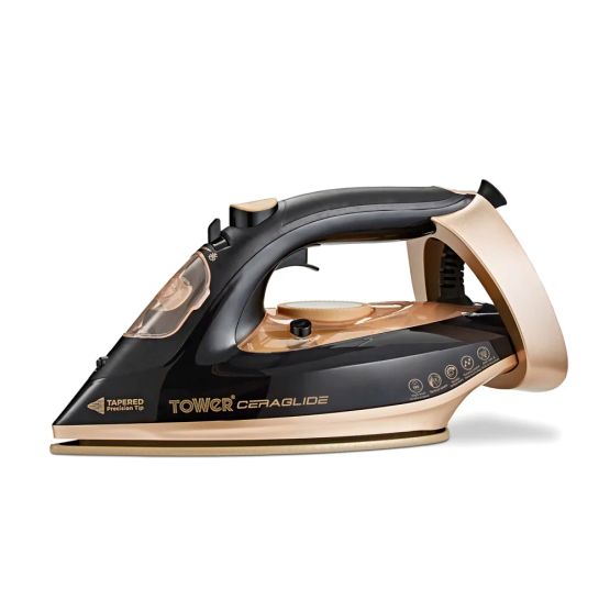 Tower Ceraglide Black Steam Iron