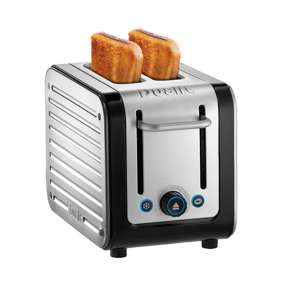 Dualit - Architect Toaster - 2 Slot - Black & Brushed Stainless Steel