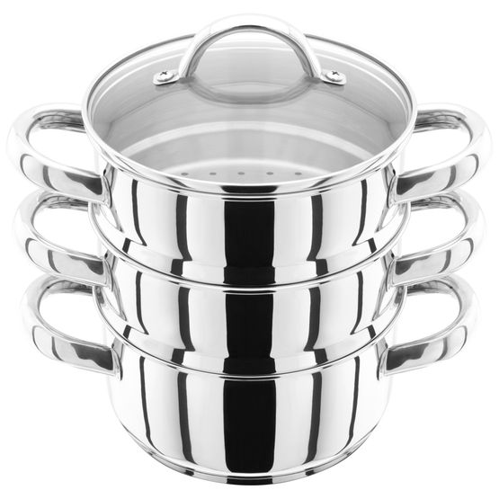 Judge 3 Tier Stainless Steel Steamer Set