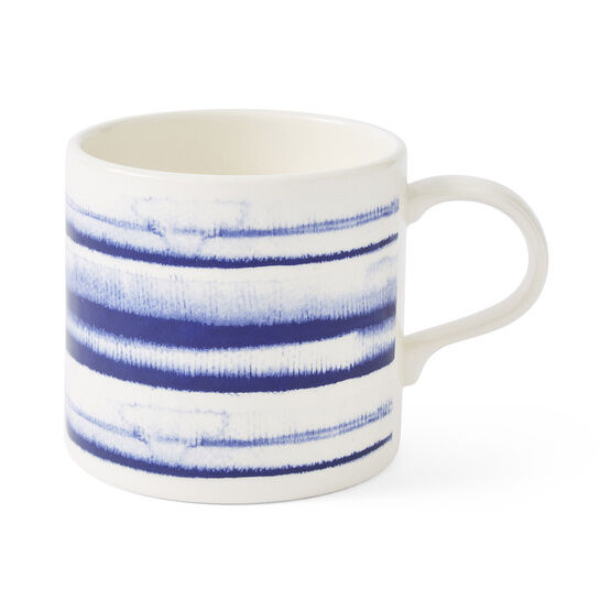Portmeirion - Blue Wash Horizontal Stripes Mug