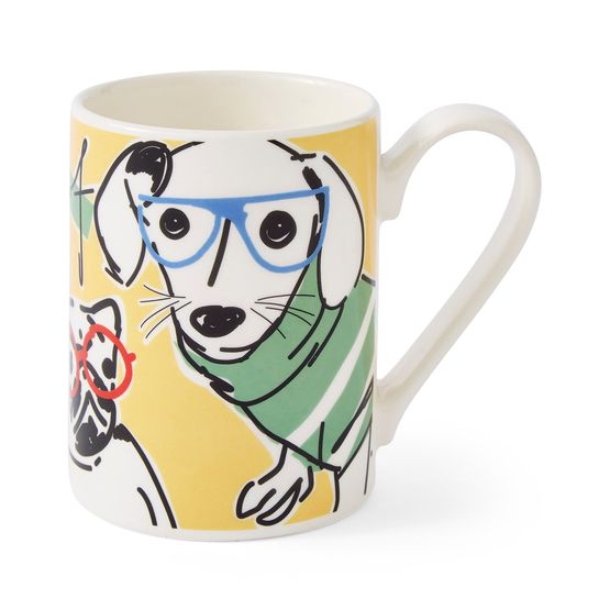 Portmeirion - Bright Yellow Dog Mug