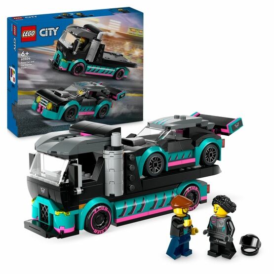 LEGO City Great Vehicles - Race Car & Car Carrier Truck