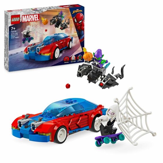 LEGO Super Heroes - Marvel Spider-Man Race Car & Venom Green Goblin