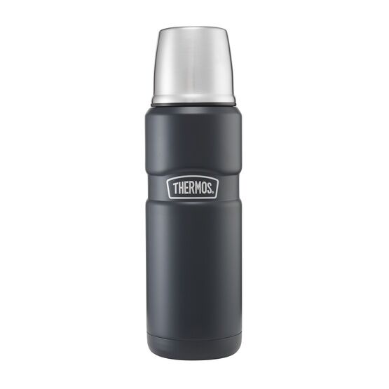 Thermos - Stainless Steel King Flask Matte Blue 0.47Ltr