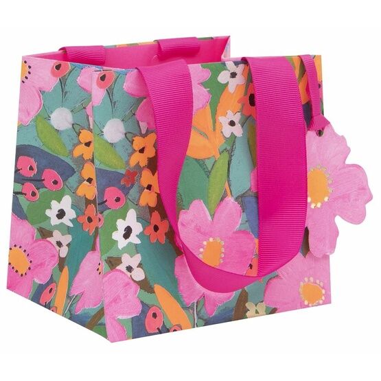 Glick - Small Short Gift Bag - Floral For You Mum