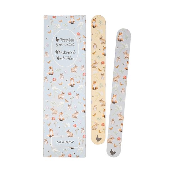 Wrendale Designs -  Nail File Set Meadow Rabbit &amp; Fox