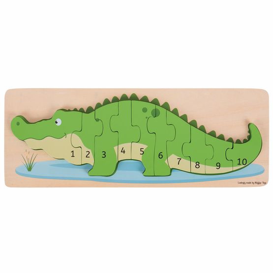 Bigjigs - Crocodile Number Puzzle