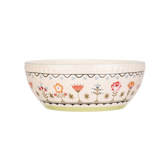 Cath Kidston - Painted Table Ceramic Large Serving Bowl
