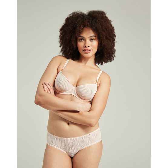 The Sheer Deco Hipster Brief