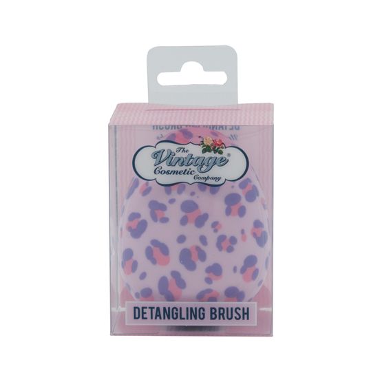 Lilac Leopard Detangling Brush