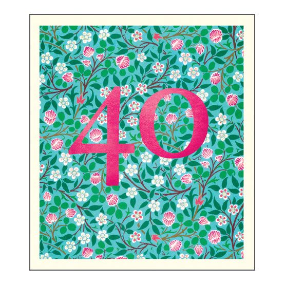 40 William Morris Pattern