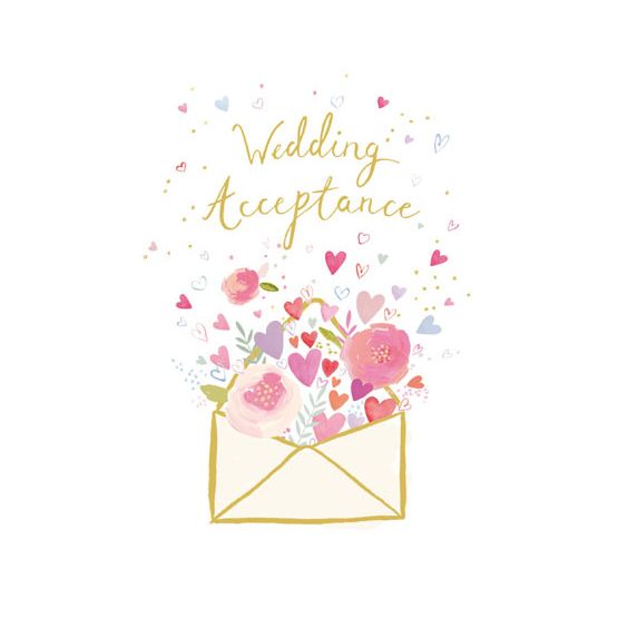 Envelope Bursting With Flowers