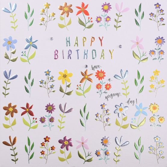 Happy Birthday Flowers