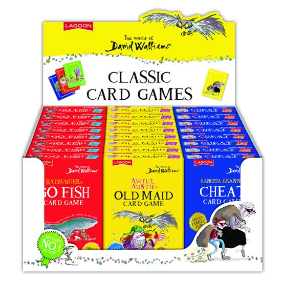 University Games - David Walliams Classic Card Games Assortment