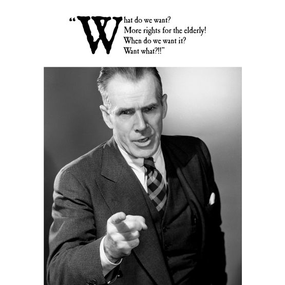 Man In Suit Pointing