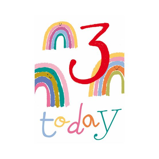 Rainbows Round the Number three