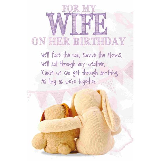 Wife - Teddies Hugging