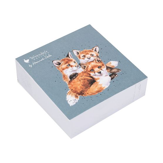 Wrendale Designs - Sticky Notes Snug as a Cub Fox