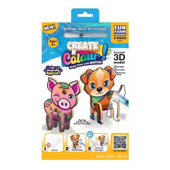 Create n Colour - Take Along Farm Friends
