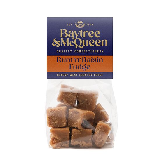 Baytree &amp; McQueen - Rum 'n' Raisin Fudge