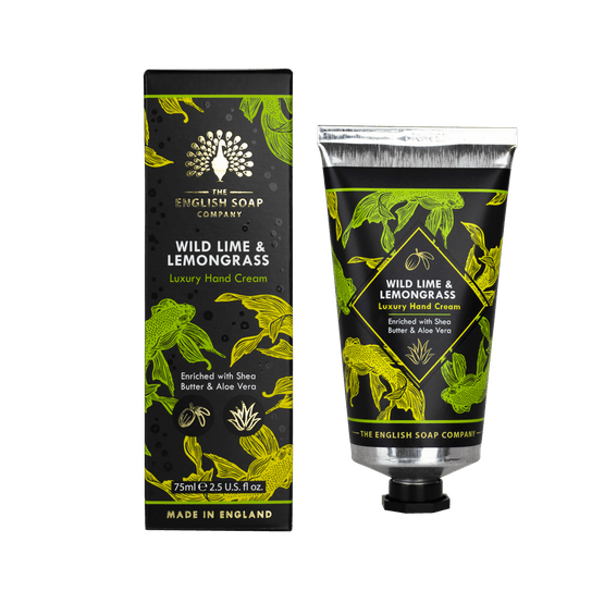 English Soap Company - Radiant Wild Lime &amp; Lemongrass Hand Cream 75ml