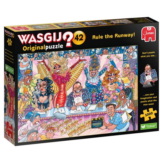 Jumbo - Wasgij Original 42 Rule the Runway 1000 Piece
