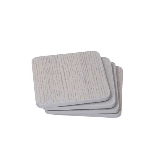 Creative Tops - Grey Veneer Set of 4 Coasters