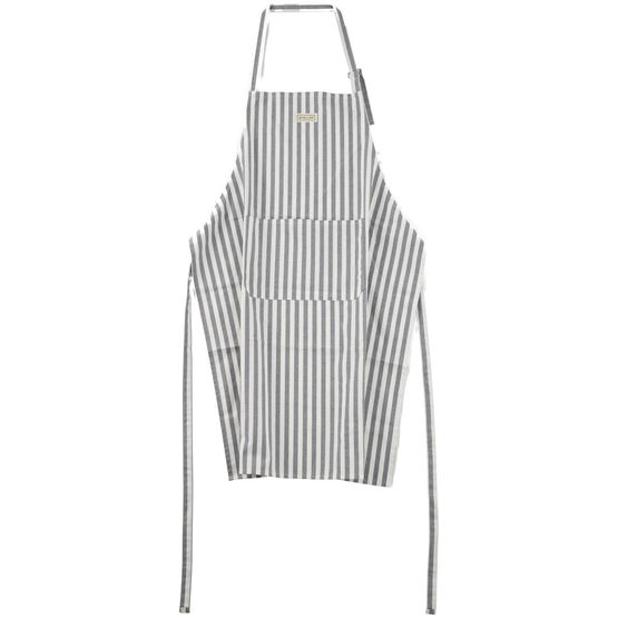 Stellar - 88cm Apron - Grey Stripe