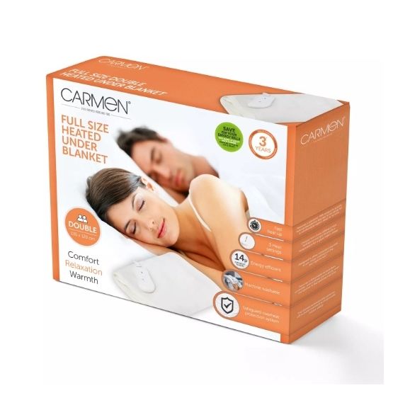 Full Size Double Heated Under Blanket