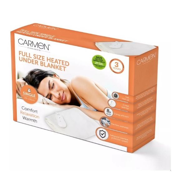 Full Size Single Heated Under Blanket